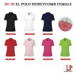 El Print Honeycomb Polo (Female)