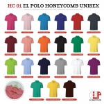 El Print Honeycomb Polo (Men/Unisex)
